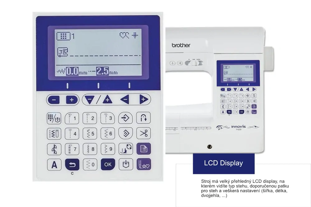 Šicí stroj Brother Innov-Is F420
