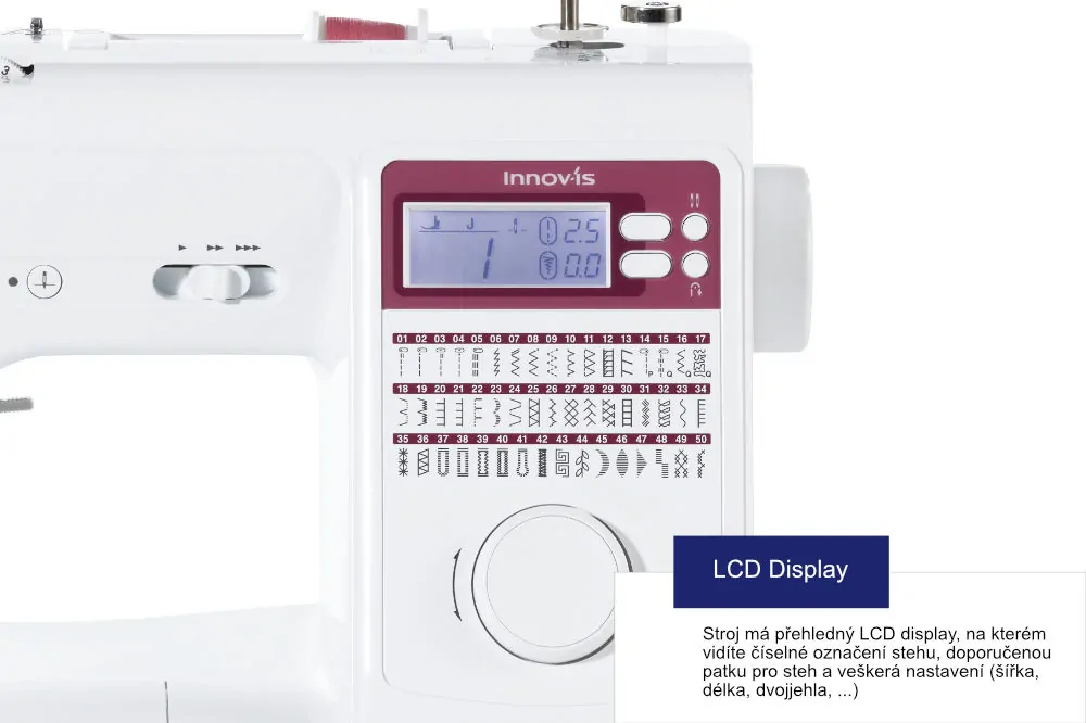 Šicí stroj Brother Innov-IS A50