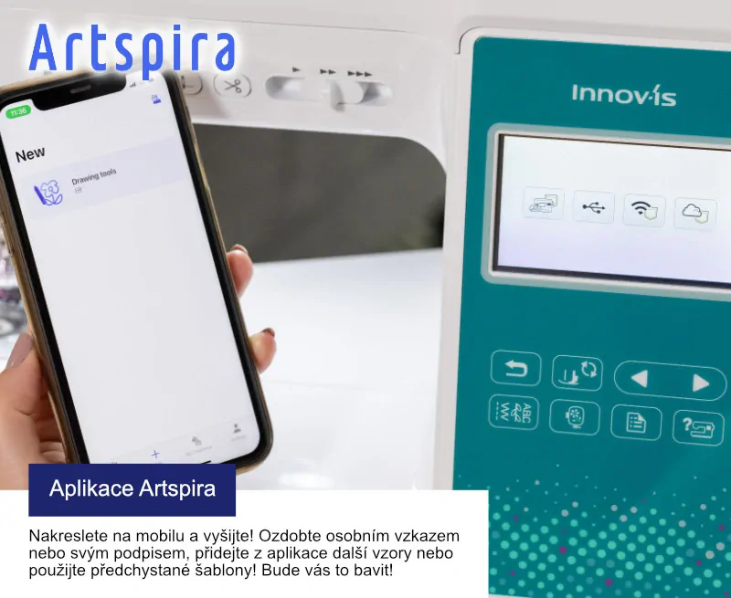 Šicí a vyšívací stroj Brother Innov-is F580