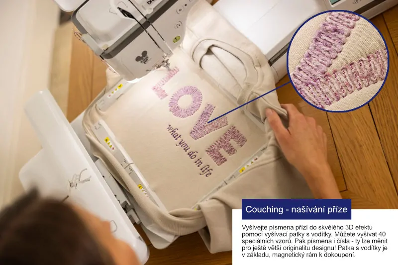 Vyšívací stroj Brother Innov-is Stellaire XE2