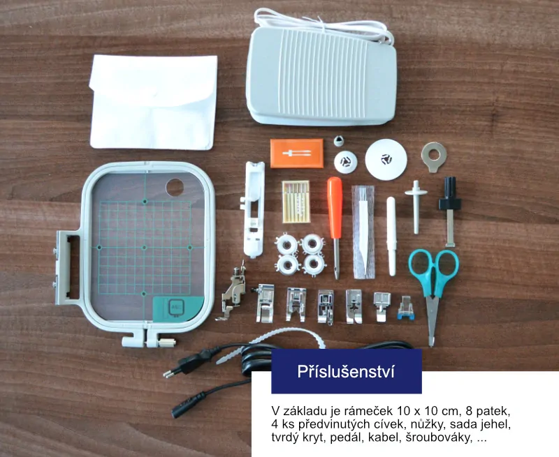 Šicí a vyšívací stroj Brother Innov-Is M380D