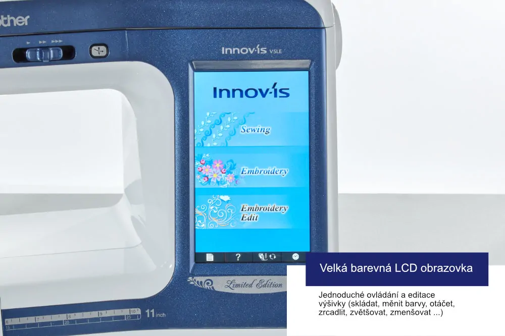 Šicí a vyšívací stroj Innov-Is V5LE - Limited Edition