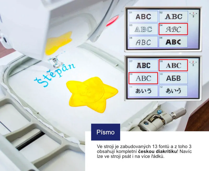 Vyšívací stroj Brother Innov-Is NV 880E