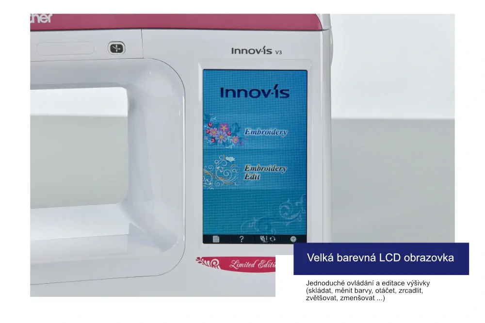 Vyšívací stroj Brother Innov V3 Limited Edition