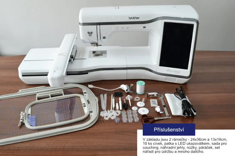 Vyšívací stroj Brother Innov-is Stellaire XE2