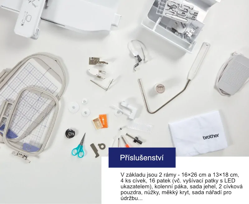 Šicí a vyšívací stroj Brother Innov-Is 2700