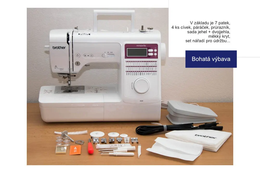 Šicí stroj Brother Innov-IS A50