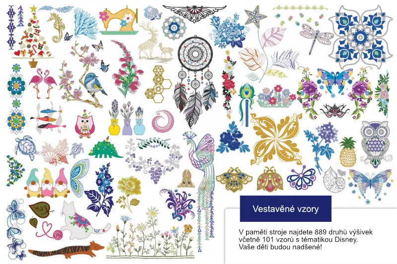 Vyšívací stroj Brother Innov-is Stellaire XE2